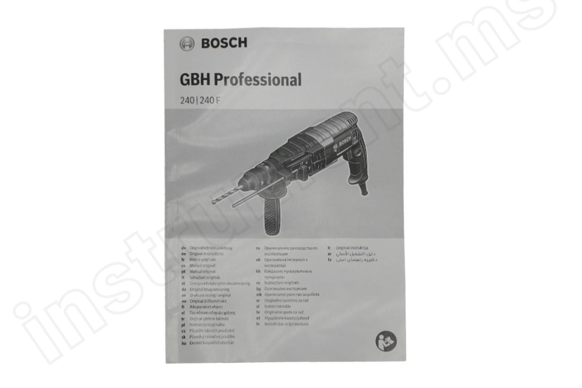 Перфоратор Bosch Pro GBH 240, SDS-Plus   арт.0611272100 - фото 19